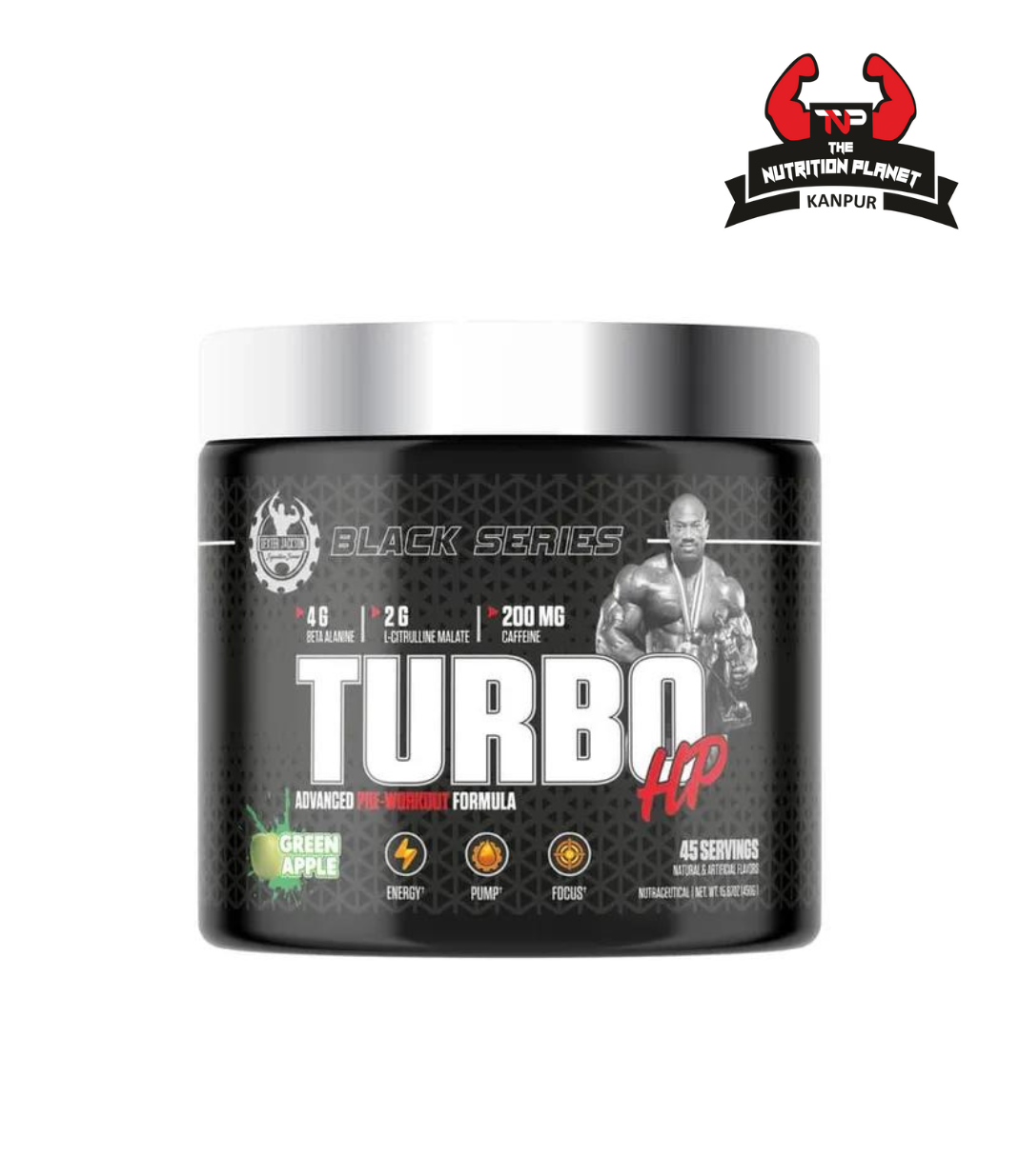 Dexter jackson BLACK SERIES TURBO HP Pre Workout | 45 SERVING 